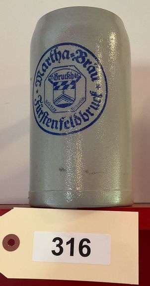 Martha Brau Large Beer Mug image