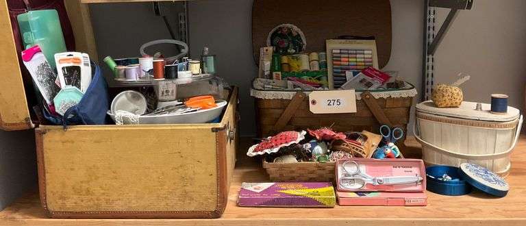Large Assortment Of Sewing Accessories And Supplies image