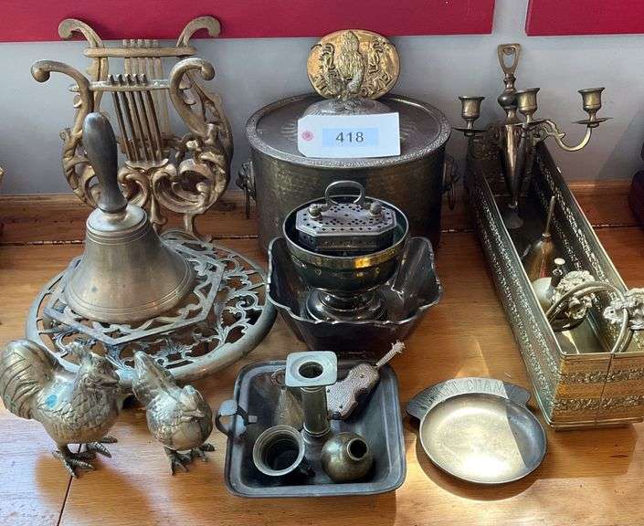Brass Assortment Of Home Décor, Approx 25 Pieces image