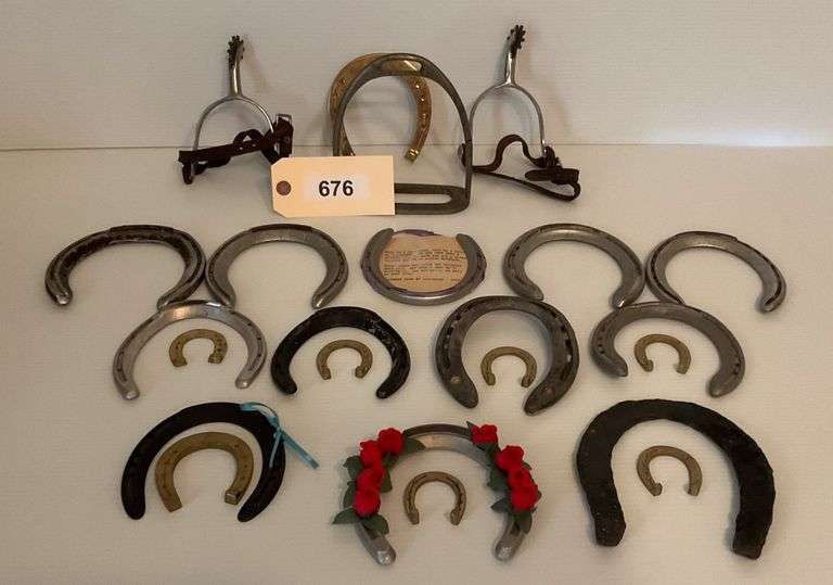 Horse Shoes And Stirrup Collection image