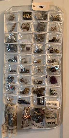 Large Collection Of Horse Design Jewelry, Scarf, And Buttons image
