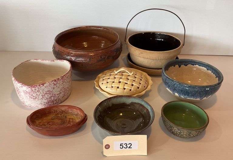Stoneware Assortment, 9 Pieces image