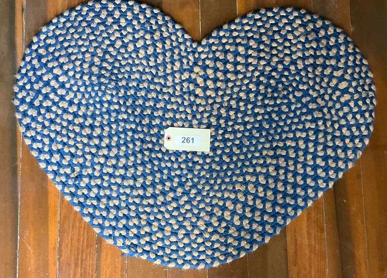 Handmade Braided Rug, 38"X27" image