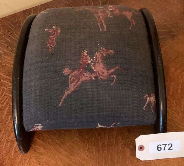 Upholstered Under Desk Foot Stool image