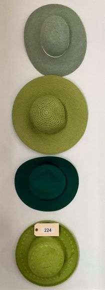 Ladies Hat Group, 4 Pieces image