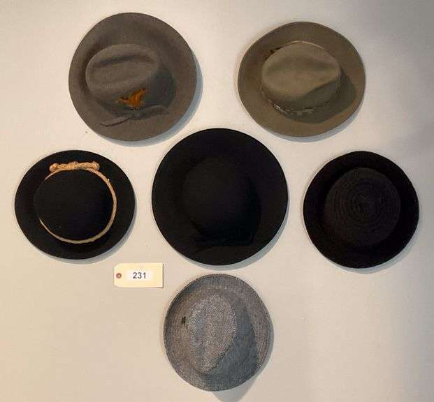 Ladies Hat Group, 6 Pieces image
