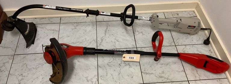 RYOBI Electric Trimmer Plus, Black & Decker Grasshog Trimmer, Needs Battery image