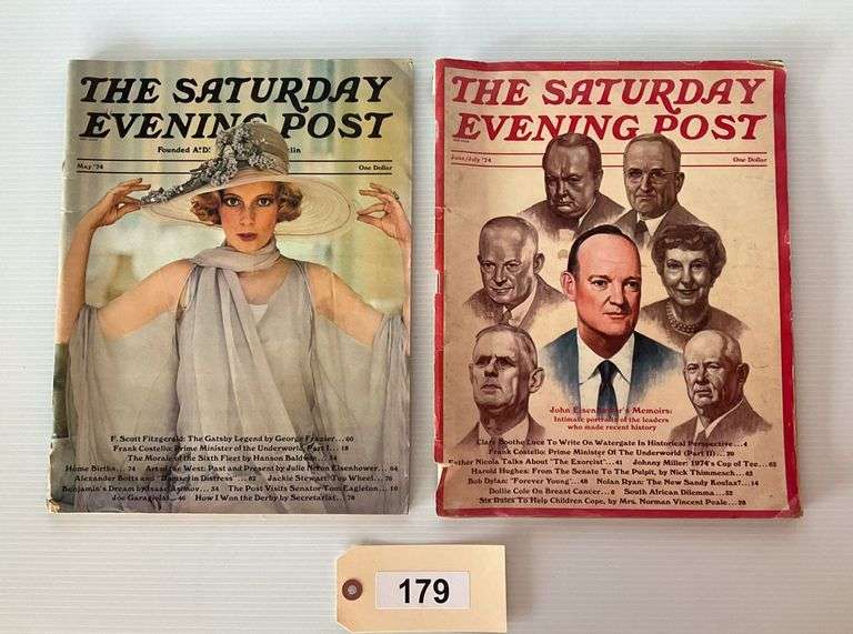 Saturday Evening Post Issues, May, June/July 1974 image