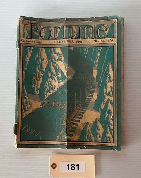 Fortune Magazine December 1931 image