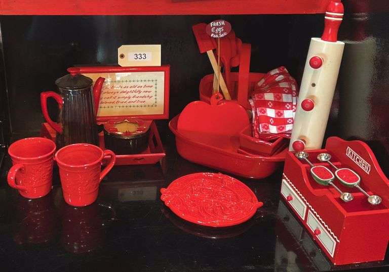 Red Kitchen Décor And Accessories image