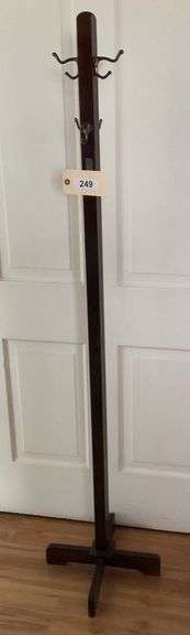 Wooden Hall Tree, 63" image