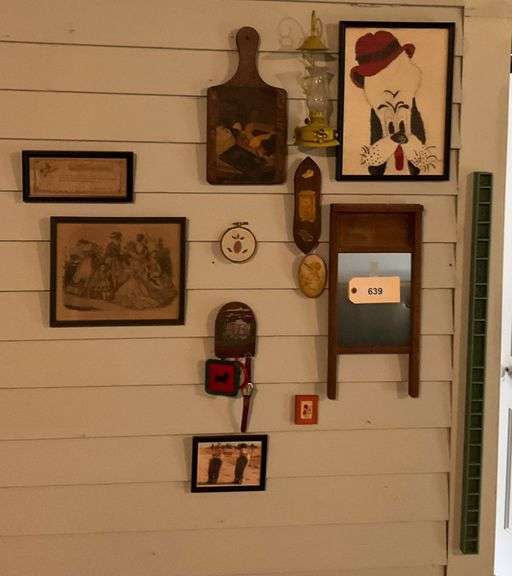 Vintage Wall Hangings, 16 Pieces image
