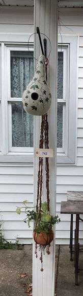 Decorative Gourd, Hanging Artificial Plant image
