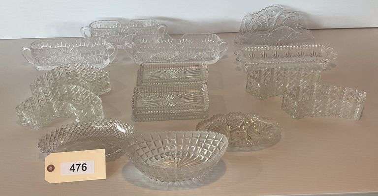 Assorted Crystal Serving Accessories image