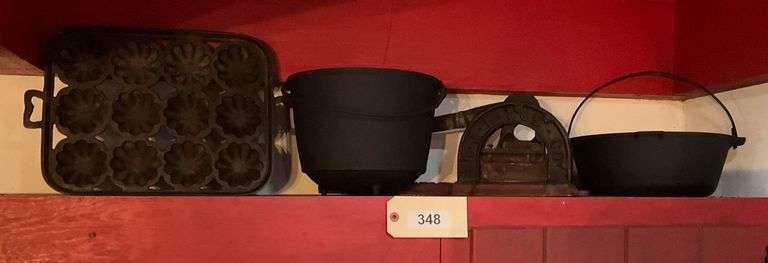 Four Pieces Of Cast Iron image