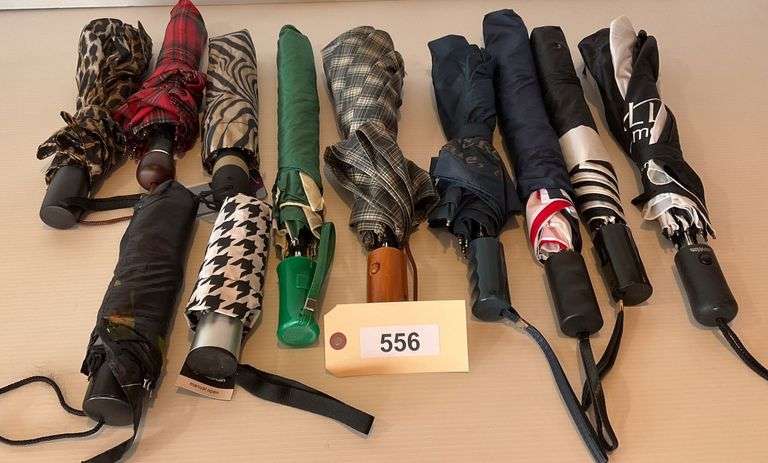 Small Decorated Umbrella Assortment. 11 Pieces image