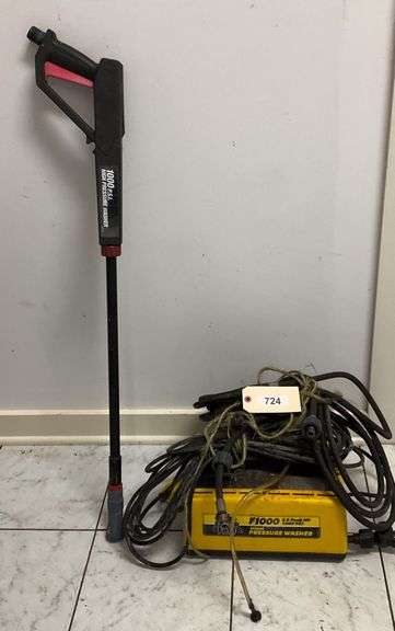 EAGER BEAVER Pressure Washer, 3.0HP, 1000PSI; Operating Condition Unknown image
