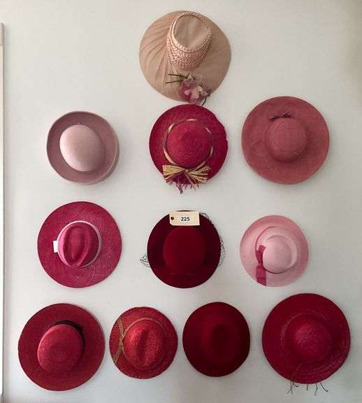 Ladies Hat Group, 11 Pieces image