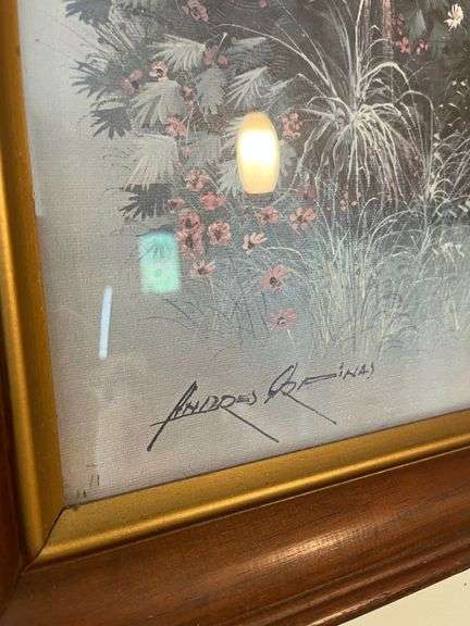 2 Vintage Framed Prints