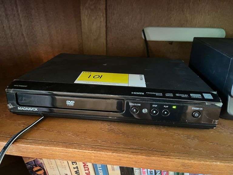 DVD & VHS Players + Collection of DVDs & VHS Tapes
