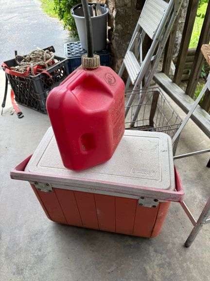 Cooler, Step Ladder, Deer Antlers & so much more!