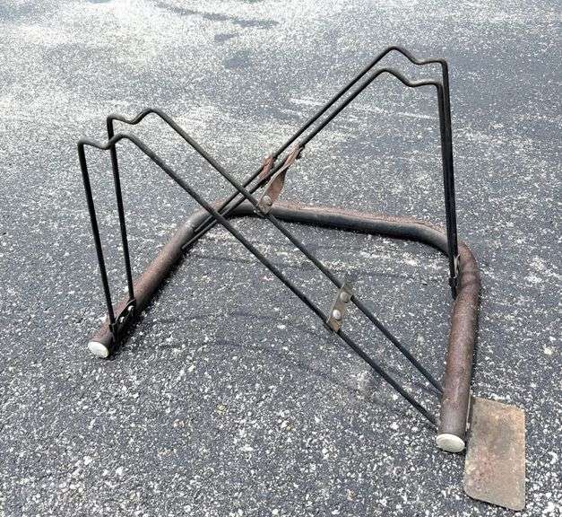 2 Vintage Romet Wigry 3 Folding Bikes & Bike Rack
