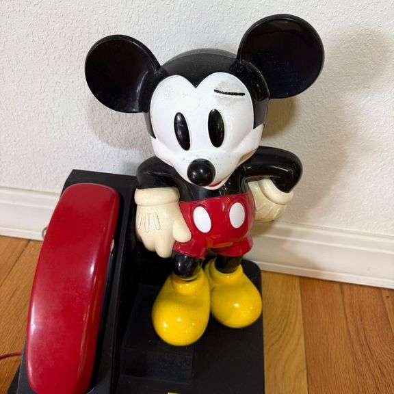 Vintage Mickey Mouse AT&T Push-Button Telephone