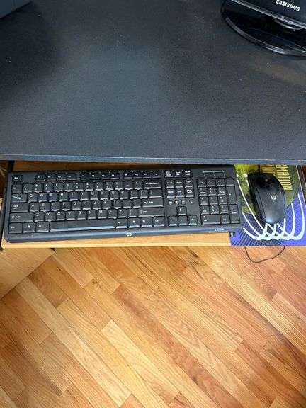Electronics- HP Computer, 2 Monitors, Printer, Keyboard & Mouse