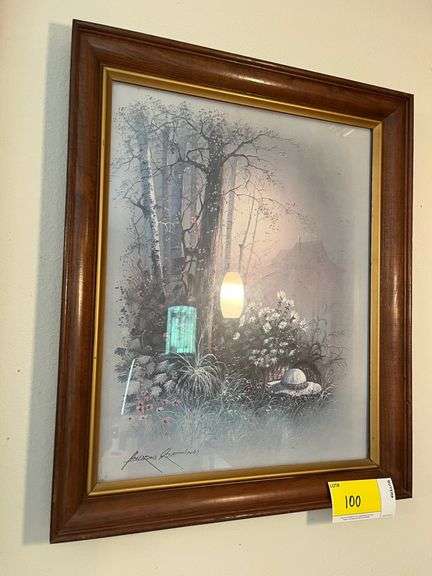 2 Vintage Framed Prints