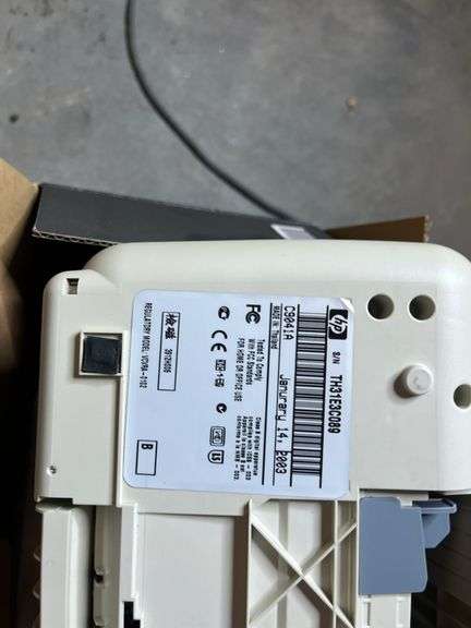 Sharp Printer & Electronics + paper under table
