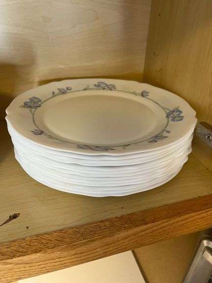 Plates, Saucers, Bowls, Baking Dish, Foil & Plastic Wrap
