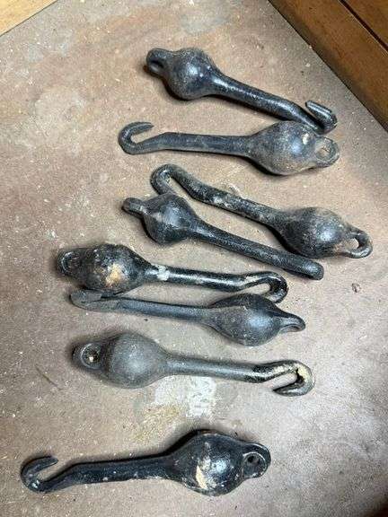 Antique Seed Spreader & Cast Iron Goodies!