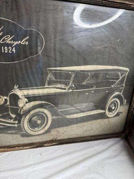 1924 Chrysler Vintage Painted Metal Toy Truck