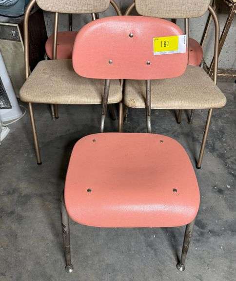 4 Mid-Century Chairs
