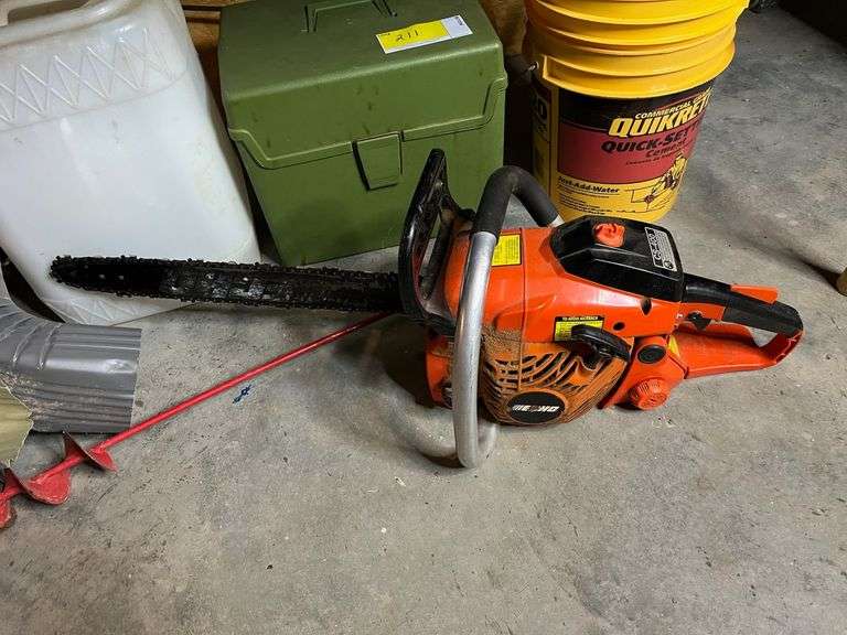 Echo Chainsaw, Bucket of Cords & More!