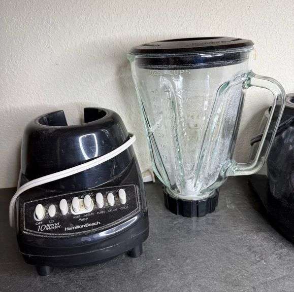 Automatic Cooker/Fryer, 2 Blenders & Crock with Lid