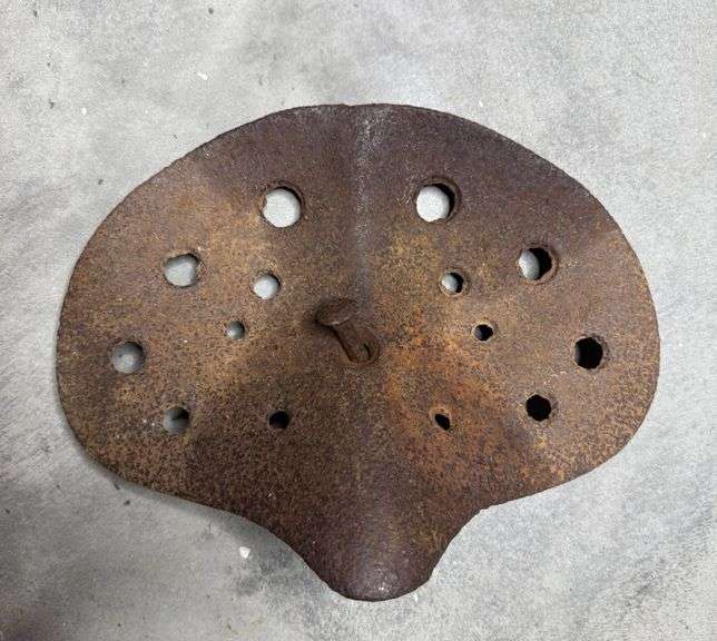 Antique Seed Spreader & Cast Iron Goodies!