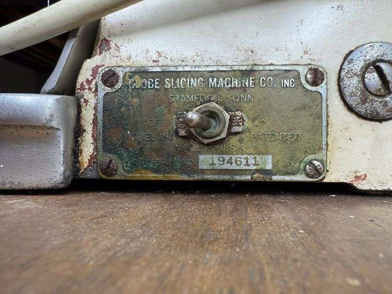 Vintage Globe Model 150 Commercial Meat Slicer