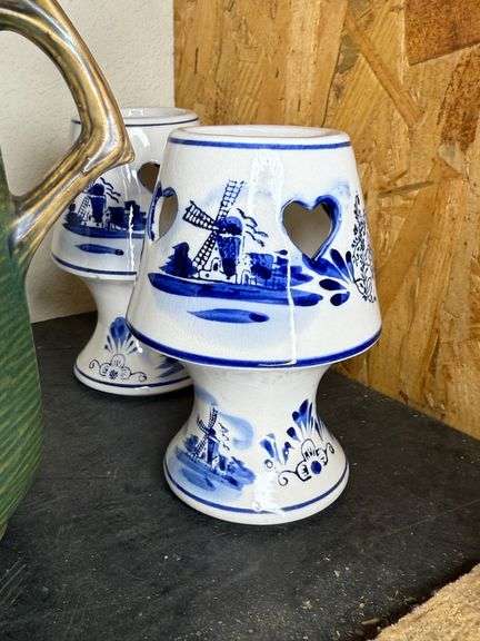 McCoy Vase, 2 Glass Cake Plates, Glassware & More!