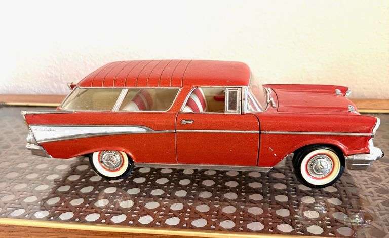 2 Collectible Classics Vehicles- wood & metal