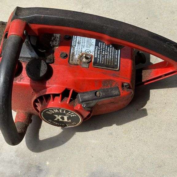 Leaf Blower, Hedge Trimmers, Chainsaw- all untested