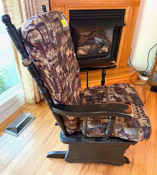 Glider Rocker- Moose & Bear Print