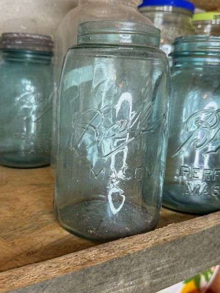 Ball Mason Jars & Large Vlasic Pickle Jars