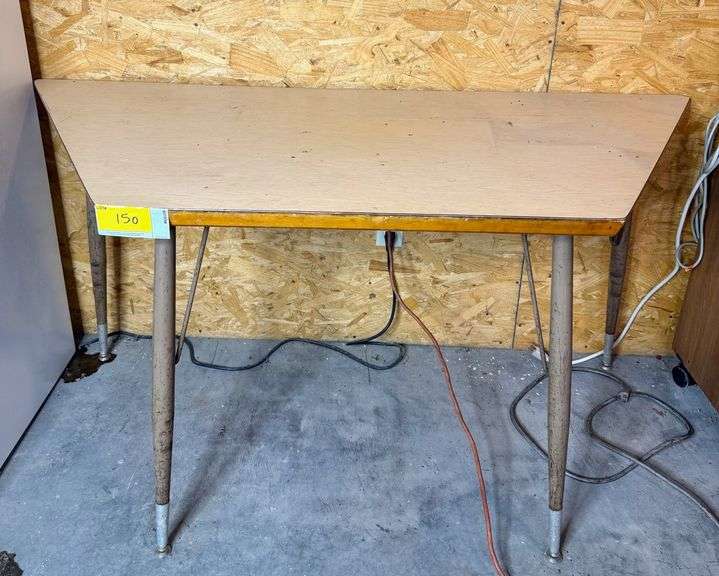 Helf Hexagon Vintage School Table