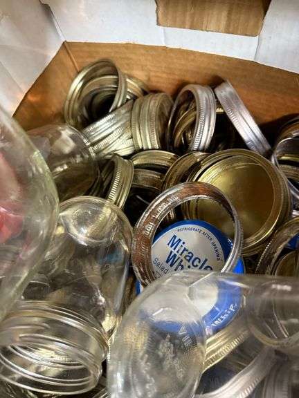 HUGE Lot of Jars & Jar Lids