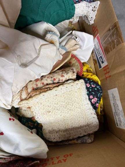 Linen Box- Napkins, Tablecloth, Fabric & More