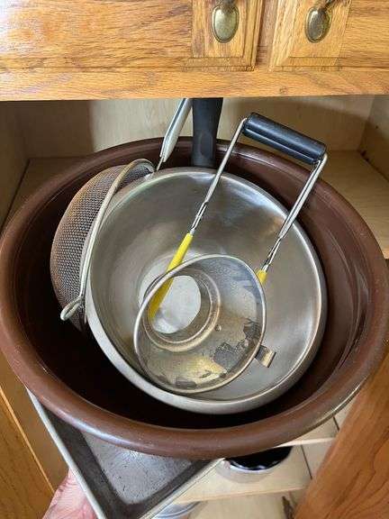 Contents of Cabinet- Baking Lot