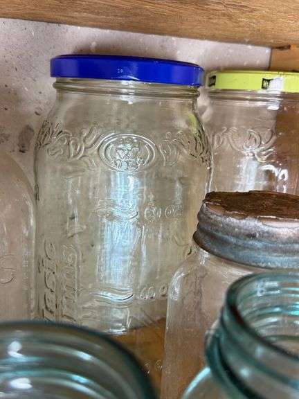 Ball Mason Jars & Large Vlasic Pickle Jars
