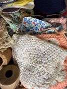 Box of Handiwork- Crochet, Thread & More