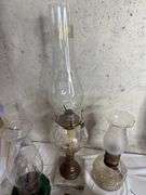 Vintage Oil Lamps & Decorative Collectibles